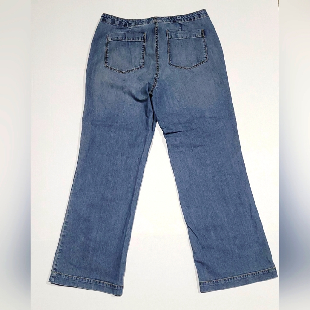Talbots Beachy Lightweight Drawstring Jeans - Picture 4 of 4